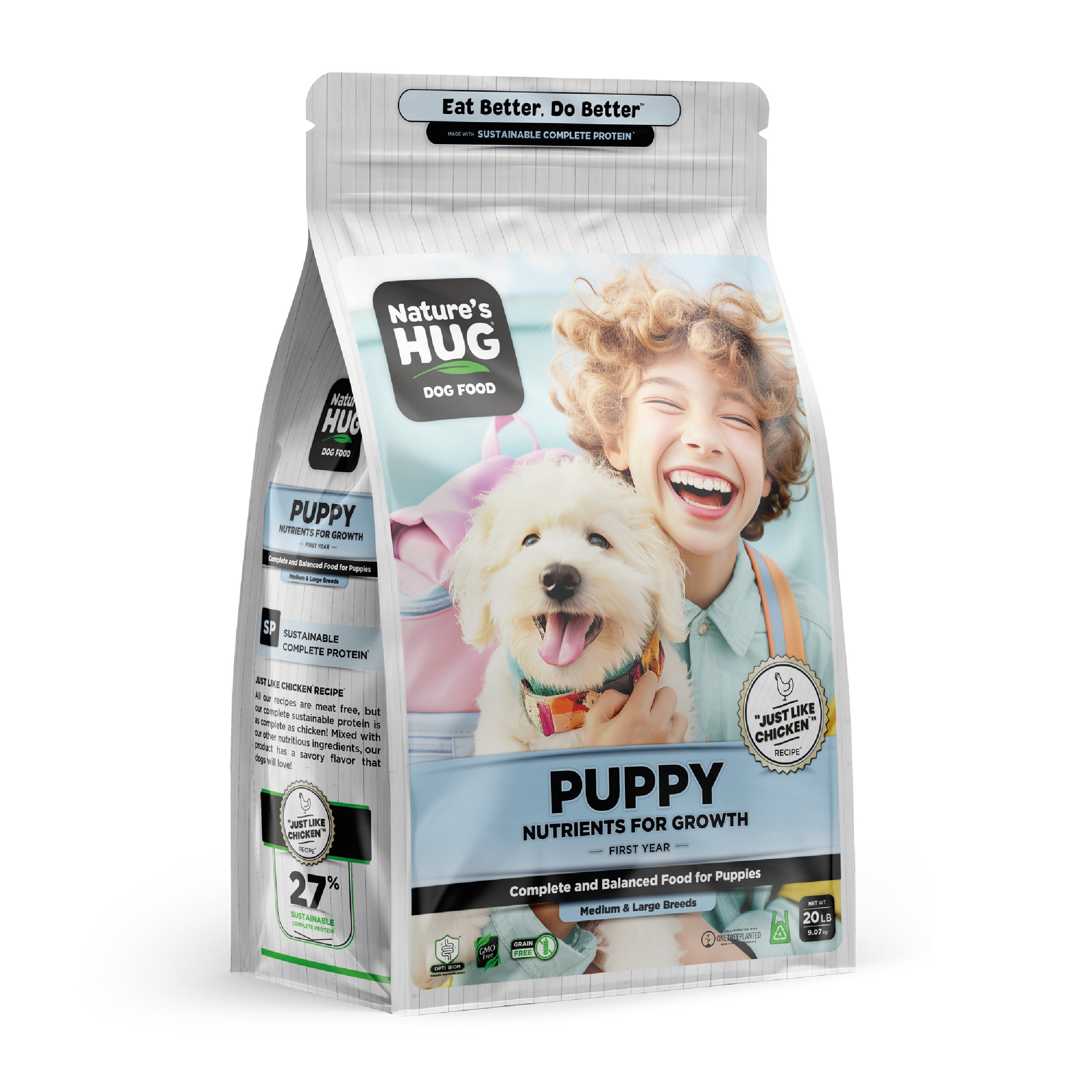 Buy Hypoallergenic Puppy Food for Sensitive Stomachs Allergies Online Nature s HUG Pet Food USA
